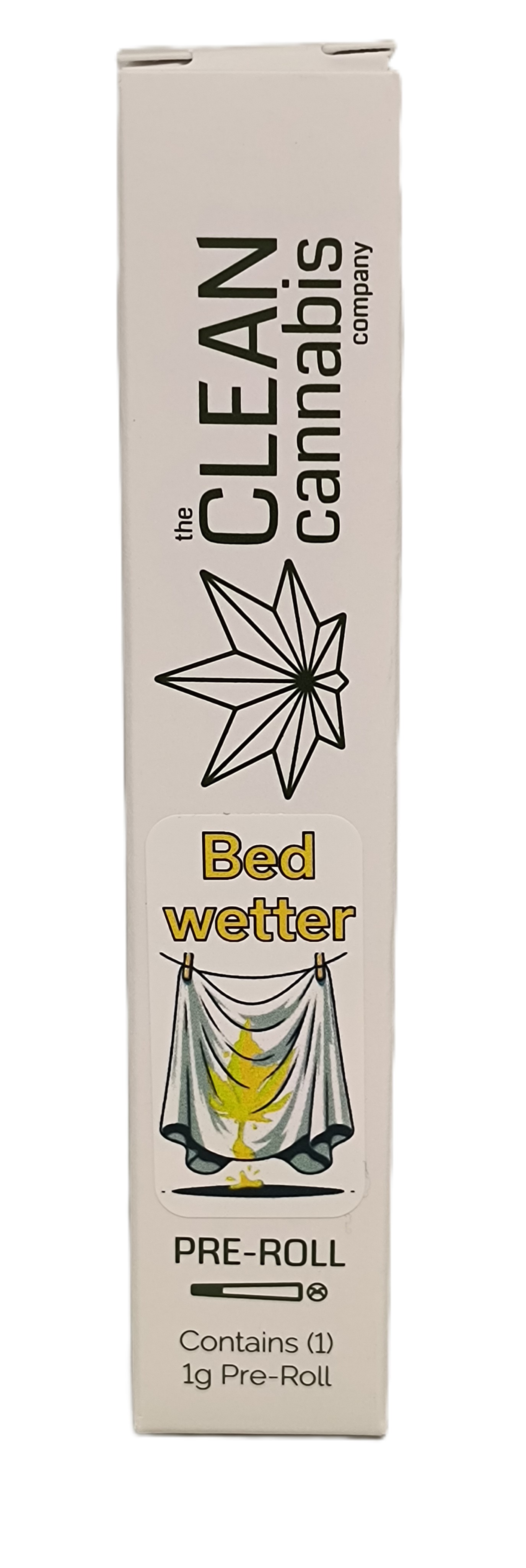 Photograph of product: Bedwetter Pre-Roll | Clean Oui'd