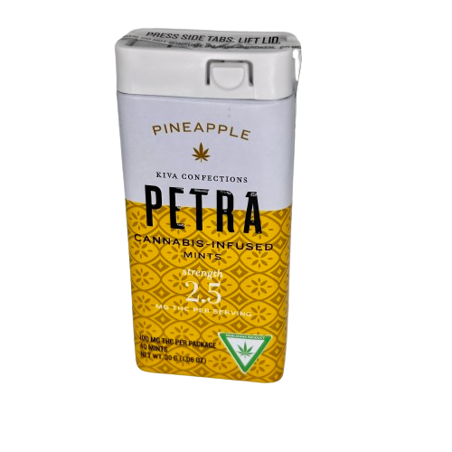 Photograph of Product: 100mg Pineapple Mints
