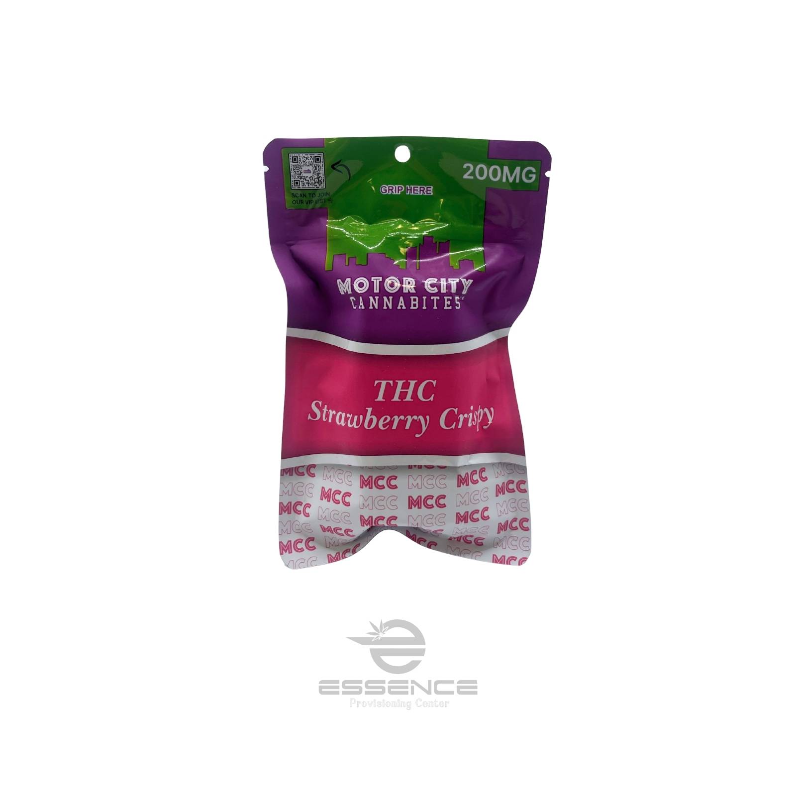 Photograph of product: Motor City - Strawberry Crispy - 200mg