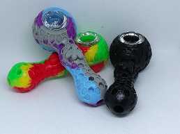 Photograph of product: Silicone Honeycomb pipe