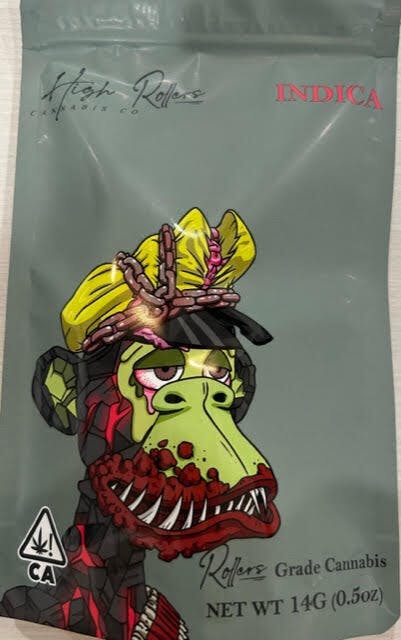 Photograph of product: HIGH ROLLERS 14G Ghost Vapor