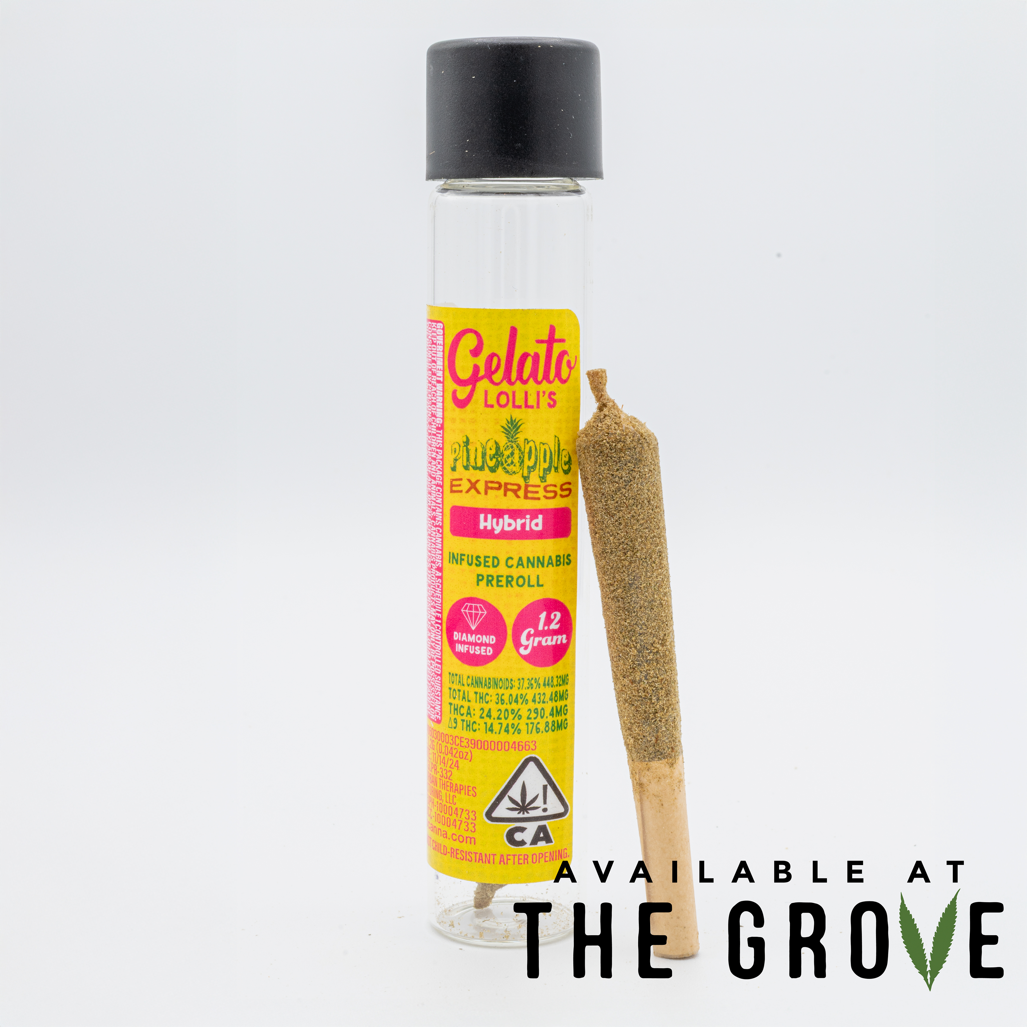 Photograph of product: Gelato | Pineapple Express 1.2G Lolli