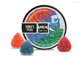 Photograph of product: Mixed Berry Jerrys Picks 5mg Gummies (Hybrid) - 100mg
