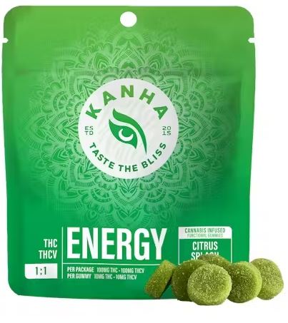 Photograph of product: Energy Citrus Splash (S) 100mg Nano Gummies