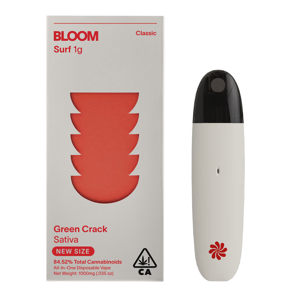 Photograph of product: Bloom / Dispo / Green Crack