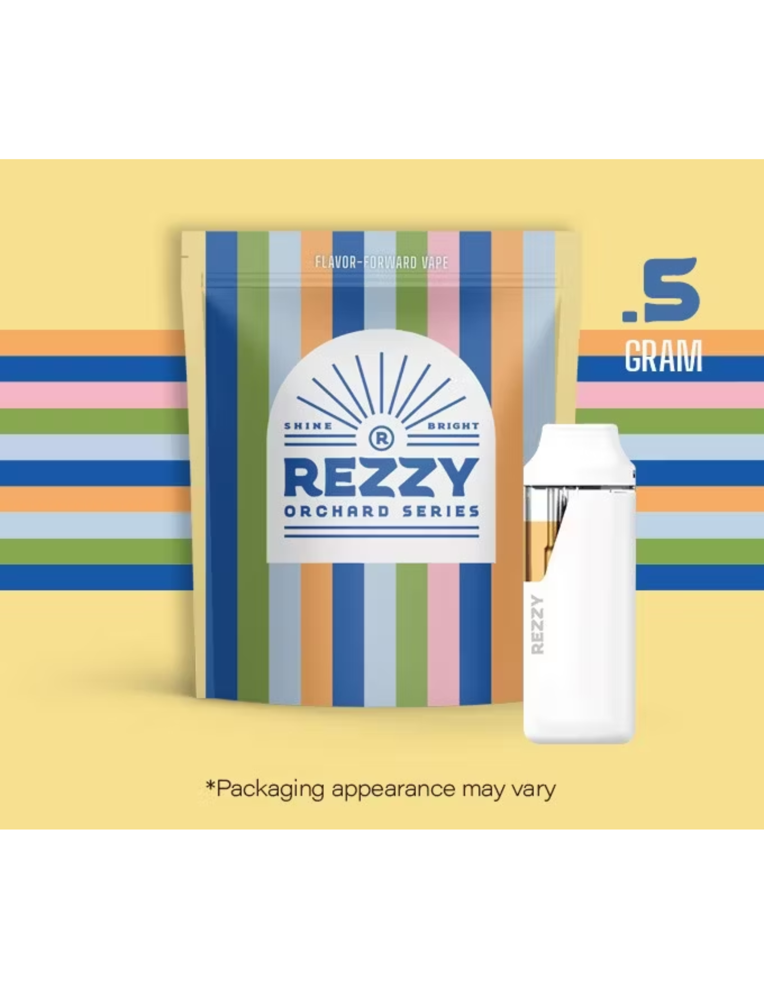 Photograph of product: Rezzy - Hella Honeydew - Disposable Vape