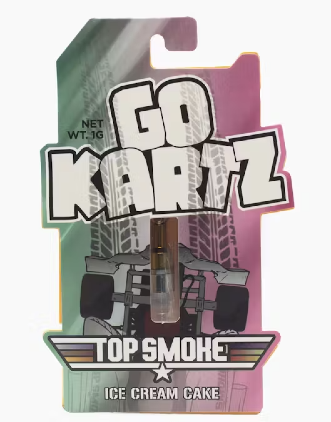Photograph of product: Go Kartz by Top Smoke | Distillate 510 Carts | Ice Cream Cake