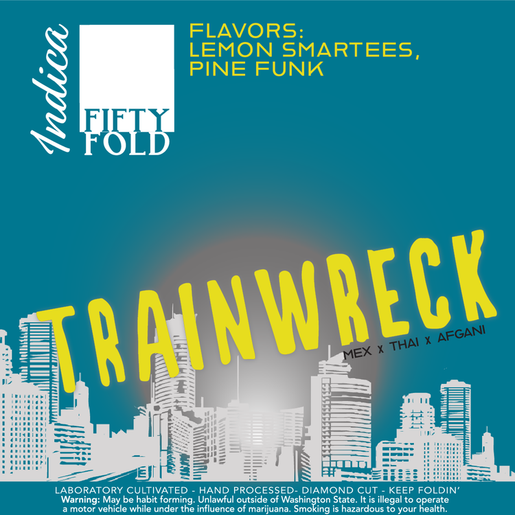 Photograph of product: Fifty Fold - Trainwreck Snickerdoobie .75g