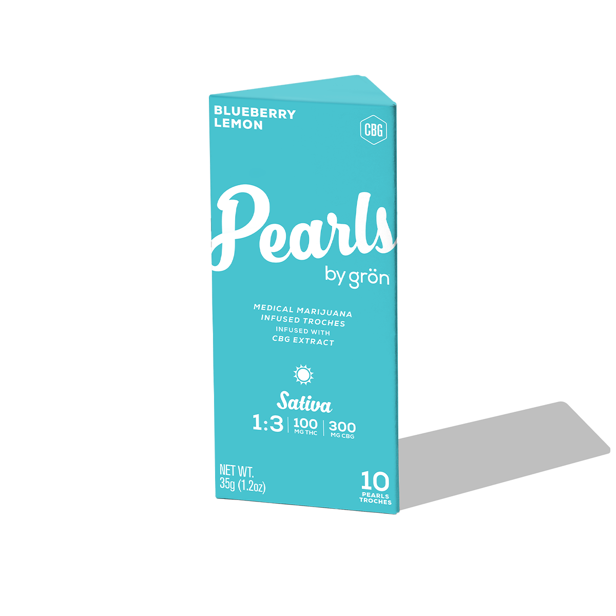 Photograph of product: Pearls - Blueberry Lemon 3:1 CBG: TH-oui - Oui'd