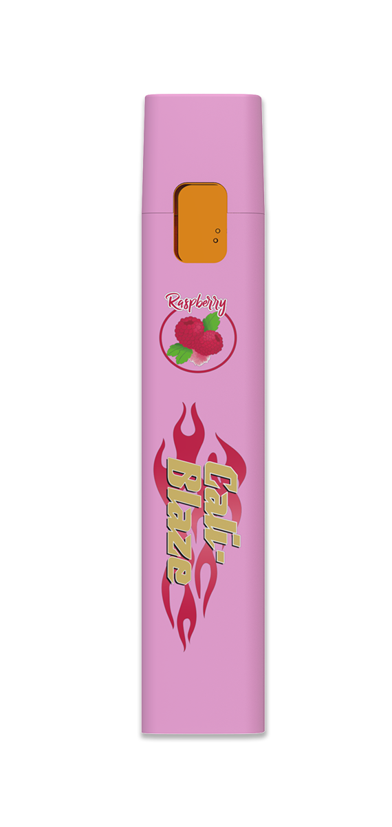 Photograph of product: Cali-Blaze | Raspberry | 1G Live Resin Disposable
