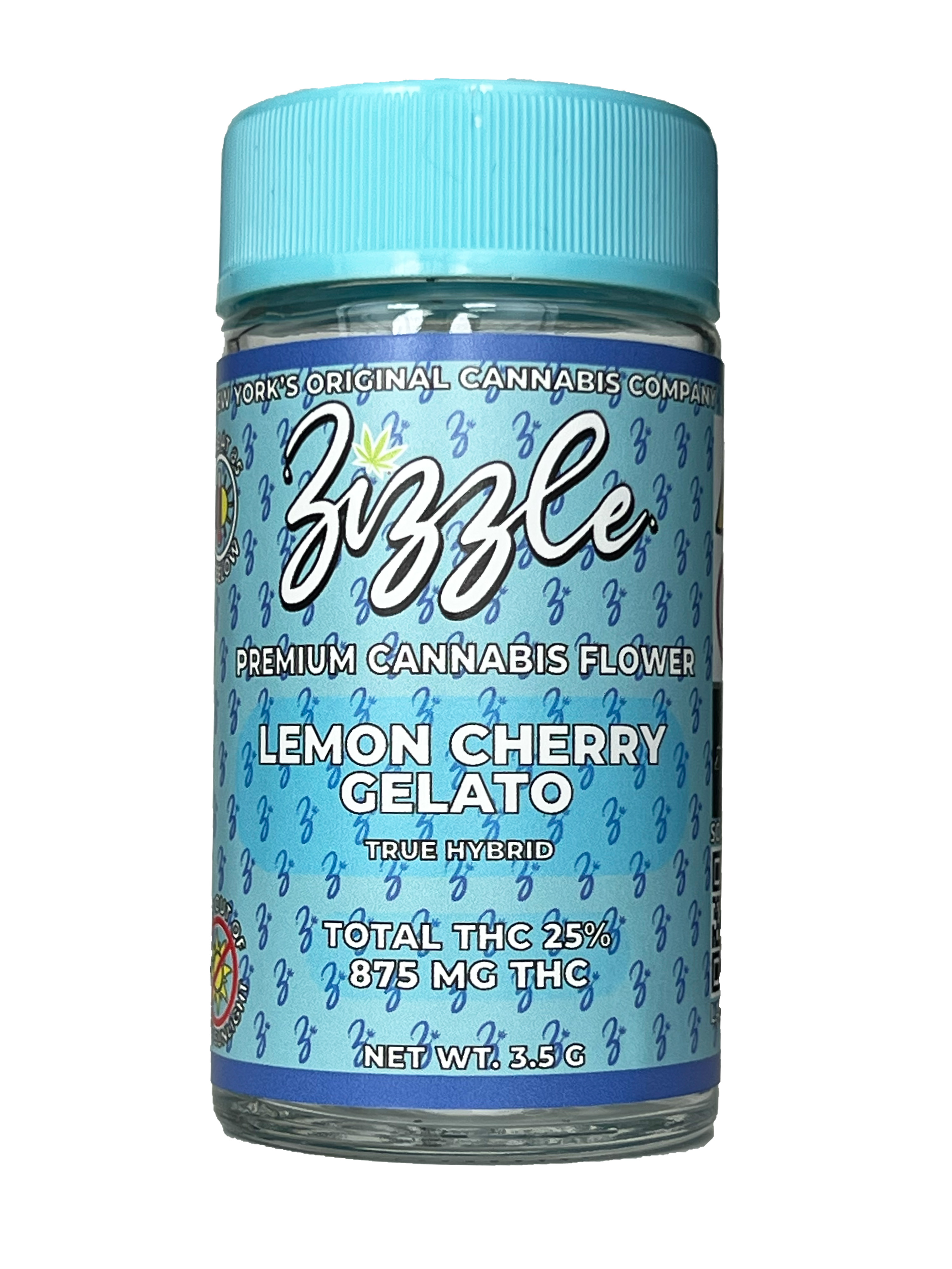 Photograph of product: Zizzle - Lemon Cherry Gelato - 3.5g