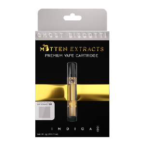 Photograph of product: Mitten Extracts - Ghost Biscotti Cartridge 1g