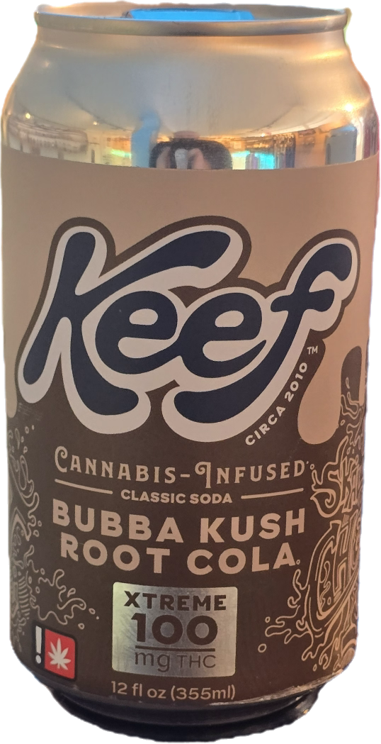 Photograph of product: Classic Soda | 100mg | Bubba Kush Root Cola |