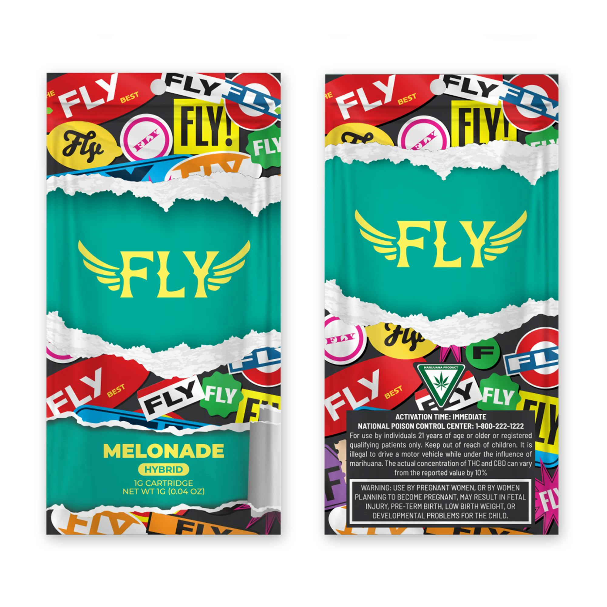 Photograph of product: Fly - 1g Cart - Melonade