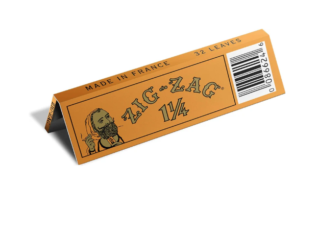 Photograph of product: Zig-Zag 1.25" Orange Rolling Papers - 32pk