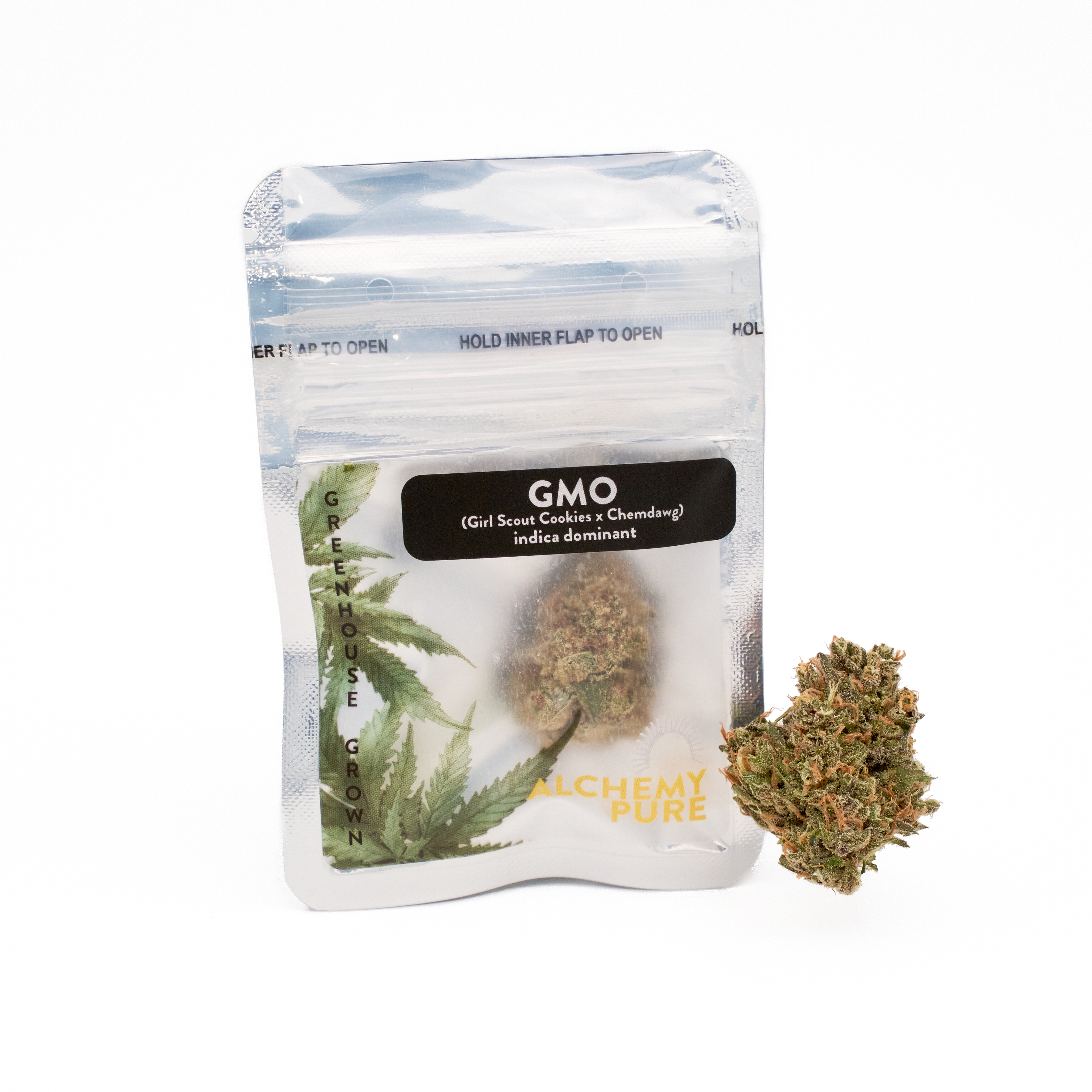 Photograph of product: GMO - Flower - Alchemy Pure - .7g