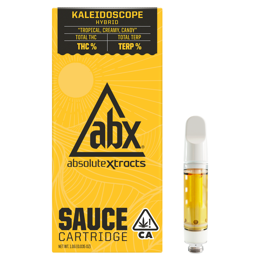 Photograph of product: ABX Kaleidoscope Vape Sauce Cartridge 1g