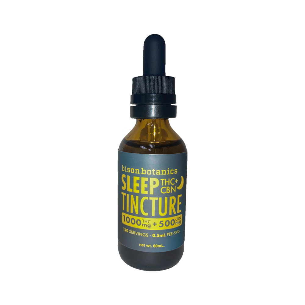 Photograph of product: Bison Bot - Tincture - Sleep - (2:1) (CBN)