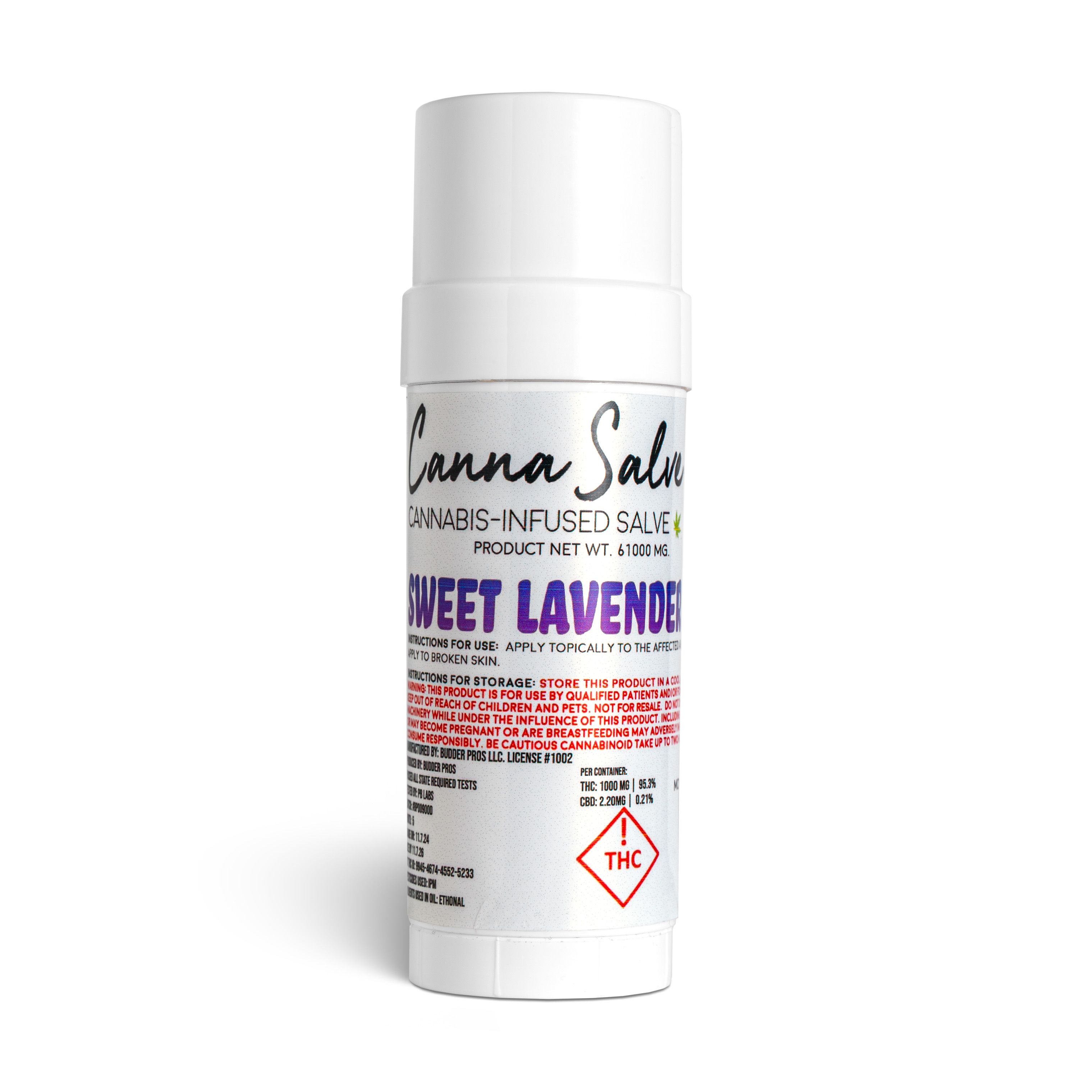 Photograph of product: Cannasalve Lavender