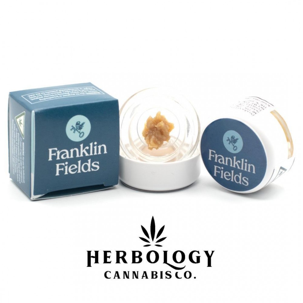 Photograph of product: Franklin Fields | Live au chocolat Rosin | MMO x GMO | 1g