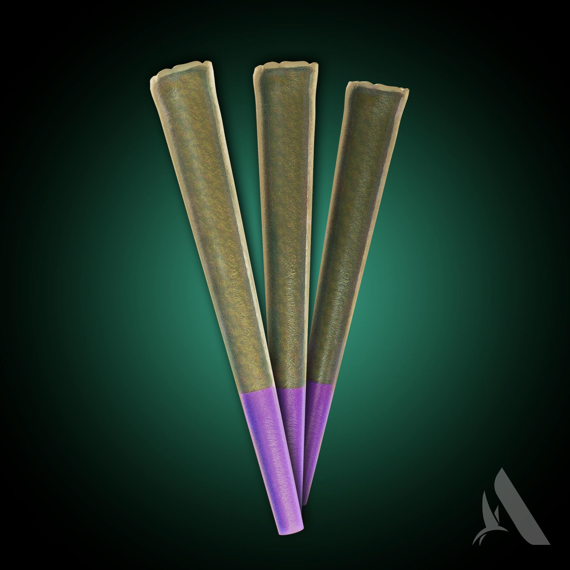 Photograph of product: Affinity PB Breath Pre-Rolls (3x0.7g) (H) - 00415