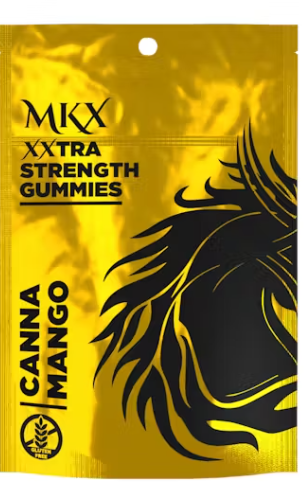 Photograph of product: Mkx   200mg Gummies   Canna Mango