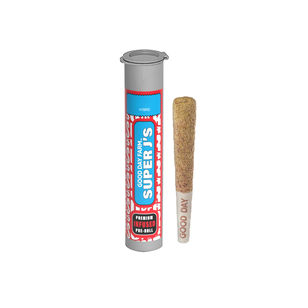 Photograph of product: GDF - Coka Hybrid - Grapefruit Infused PreRoll