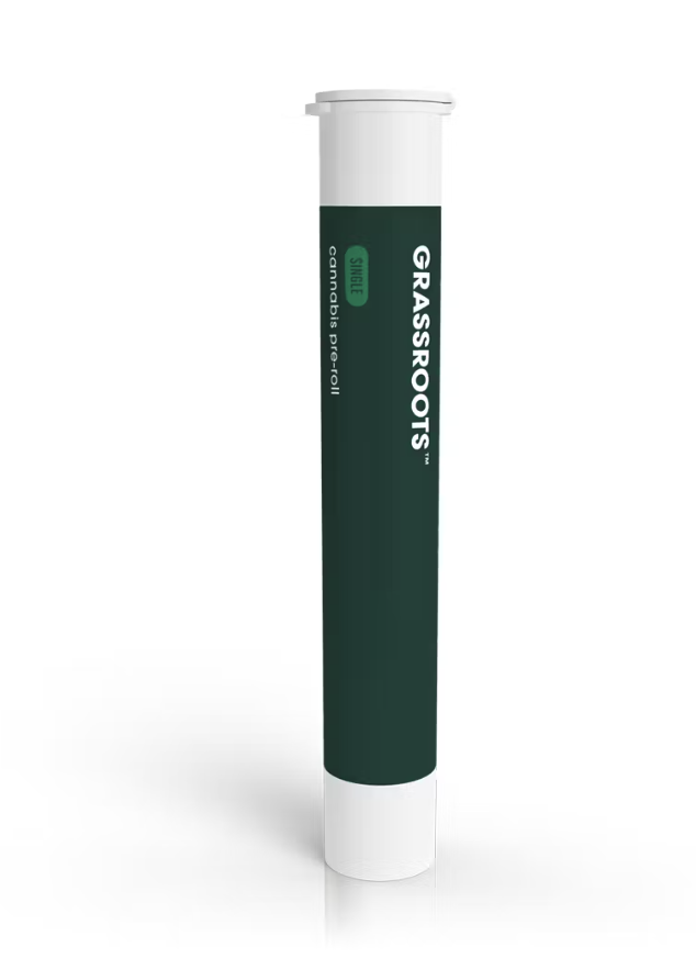 Photograph of product: Grassroots Pineapple Donut 1g Preroll