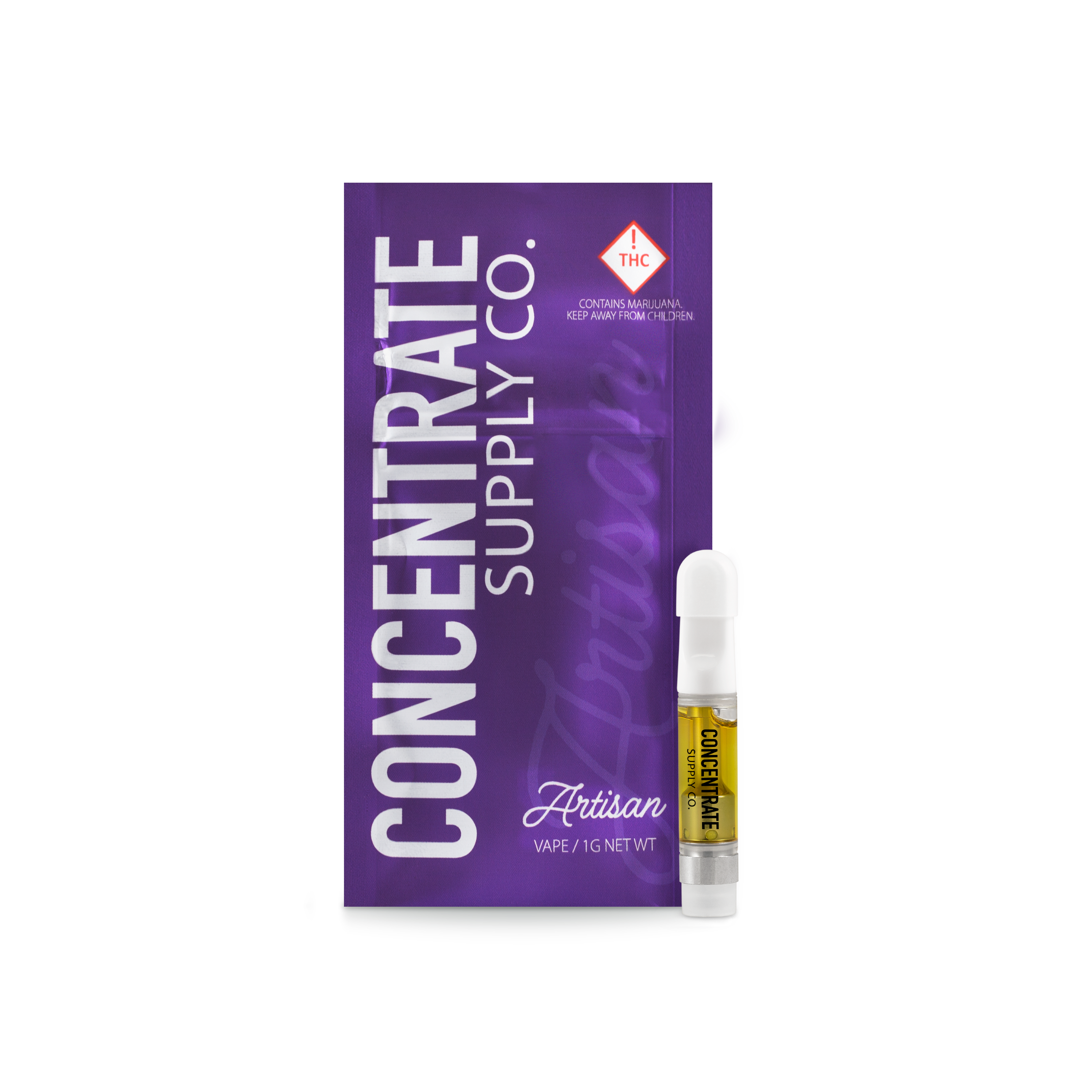 Photograph of product: CSC (H) Clementine Kush Artisan Vape Cart