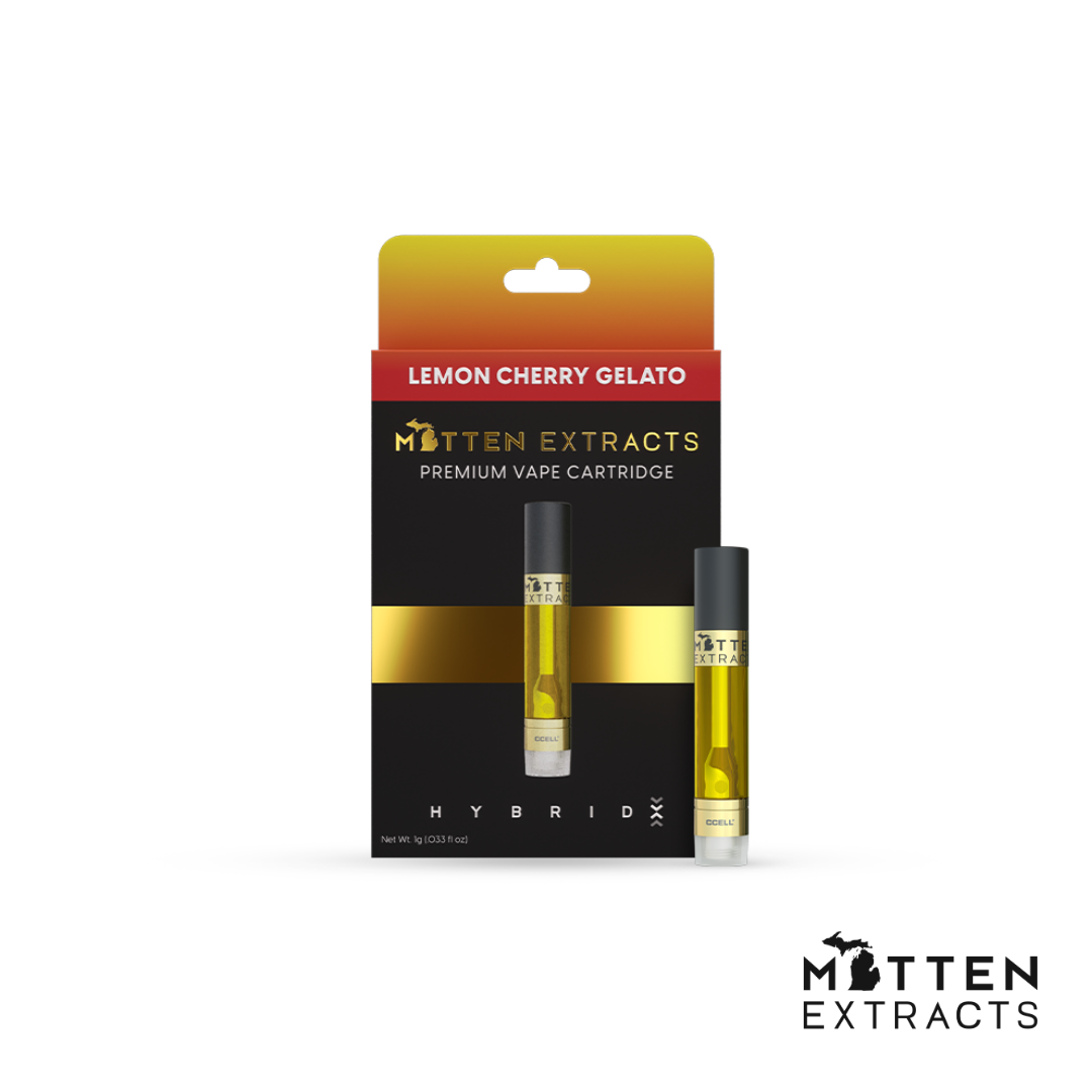 Photograph of Product: Lemon Cherry Gelato Cartridge | 1G