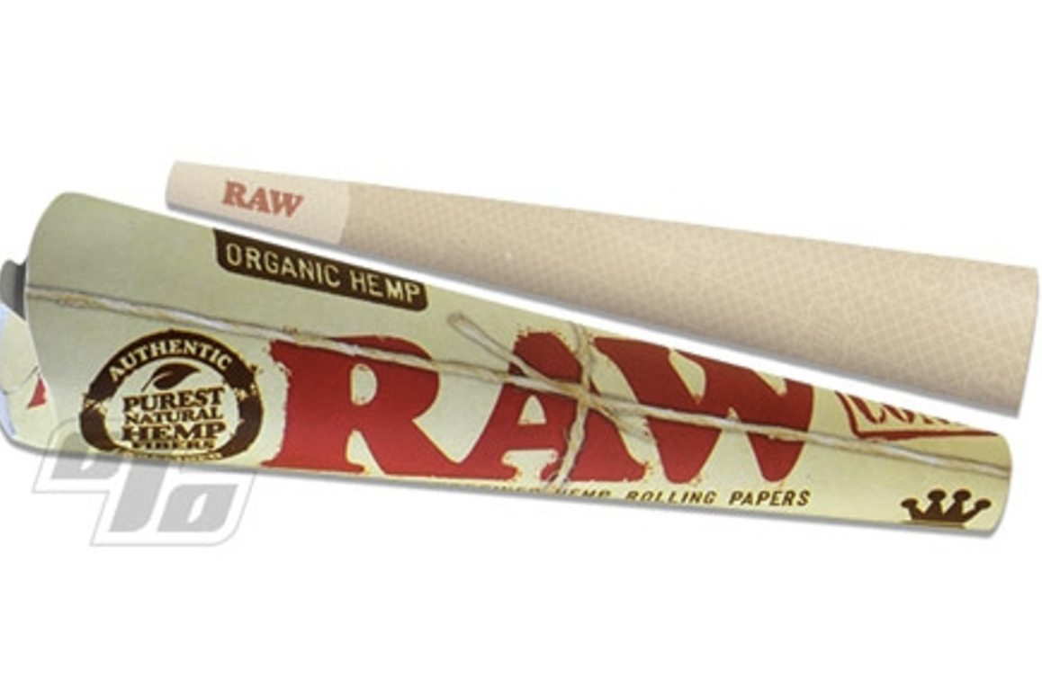 Photograph of product: Organic Hemp Pre-rolled Cones - 3pck King Size