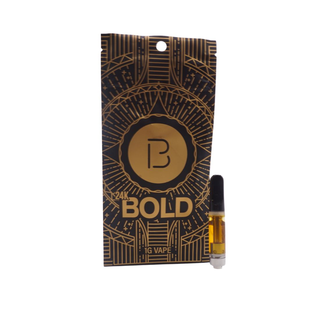 Photograph of product: BOLD | 24K Mr. Clean | Cart | Distillate | .5g