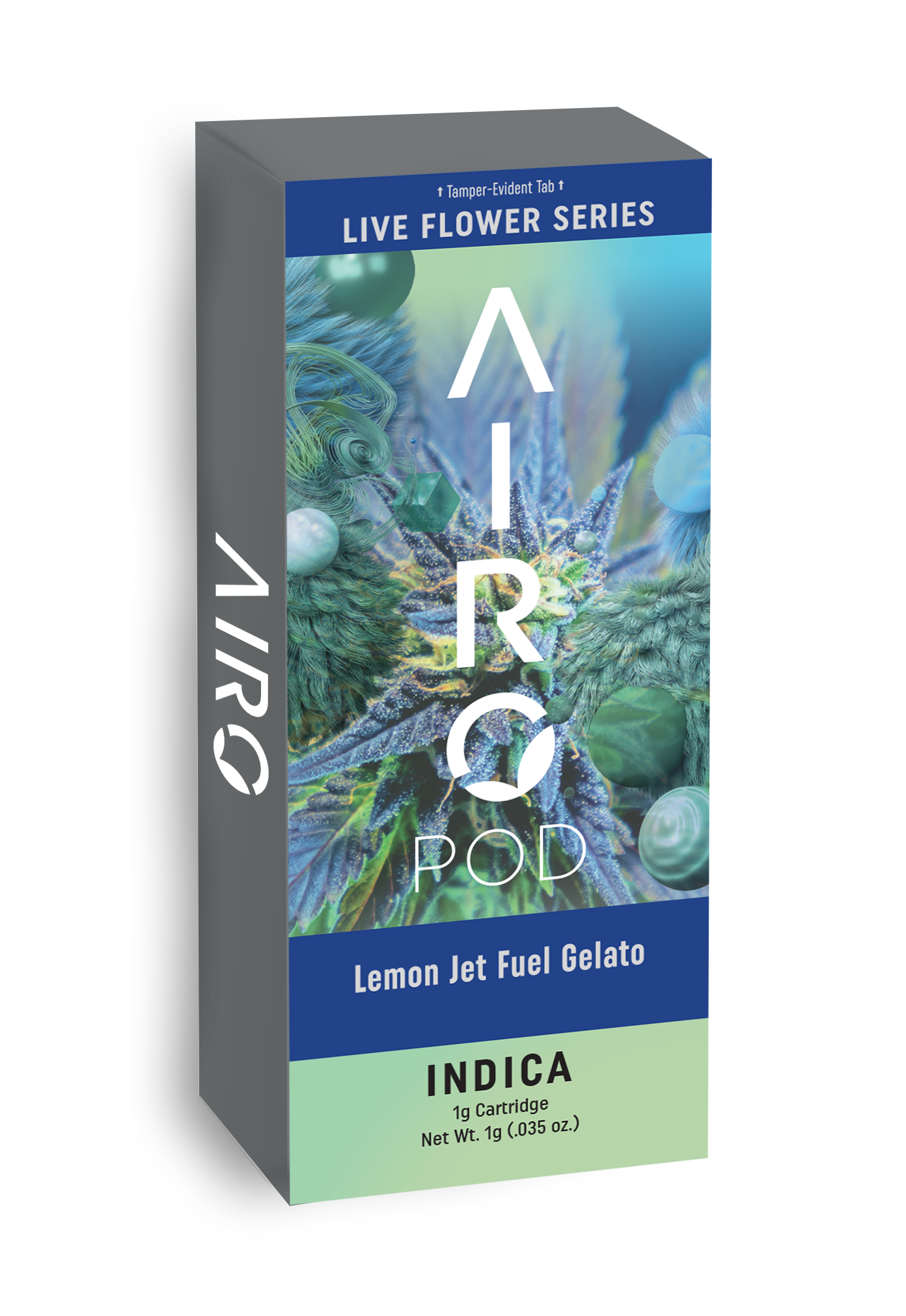 Photograph of product: Airo | Distillate Vape | Lemon Jet Fuel Gelato 1g