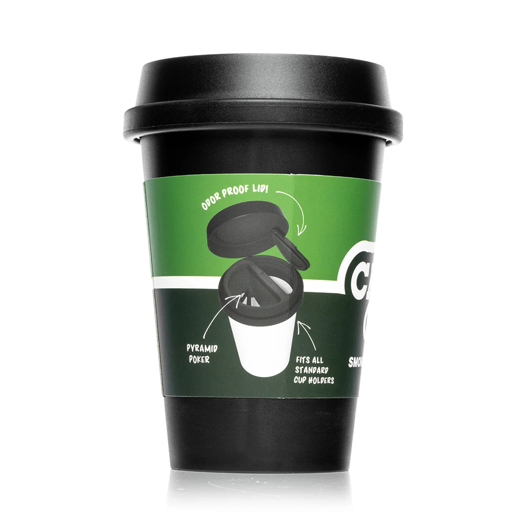 Photograph of product: Hemper - Cache Travel Ashtray | Black