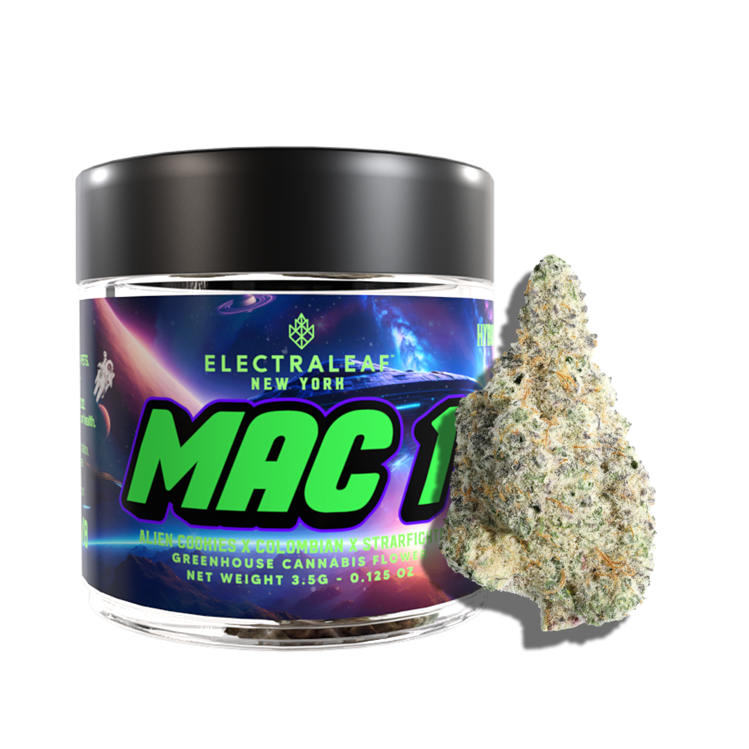 Photograph of product: Mac 1- ELECTRALEAF- Flower - 3.5g