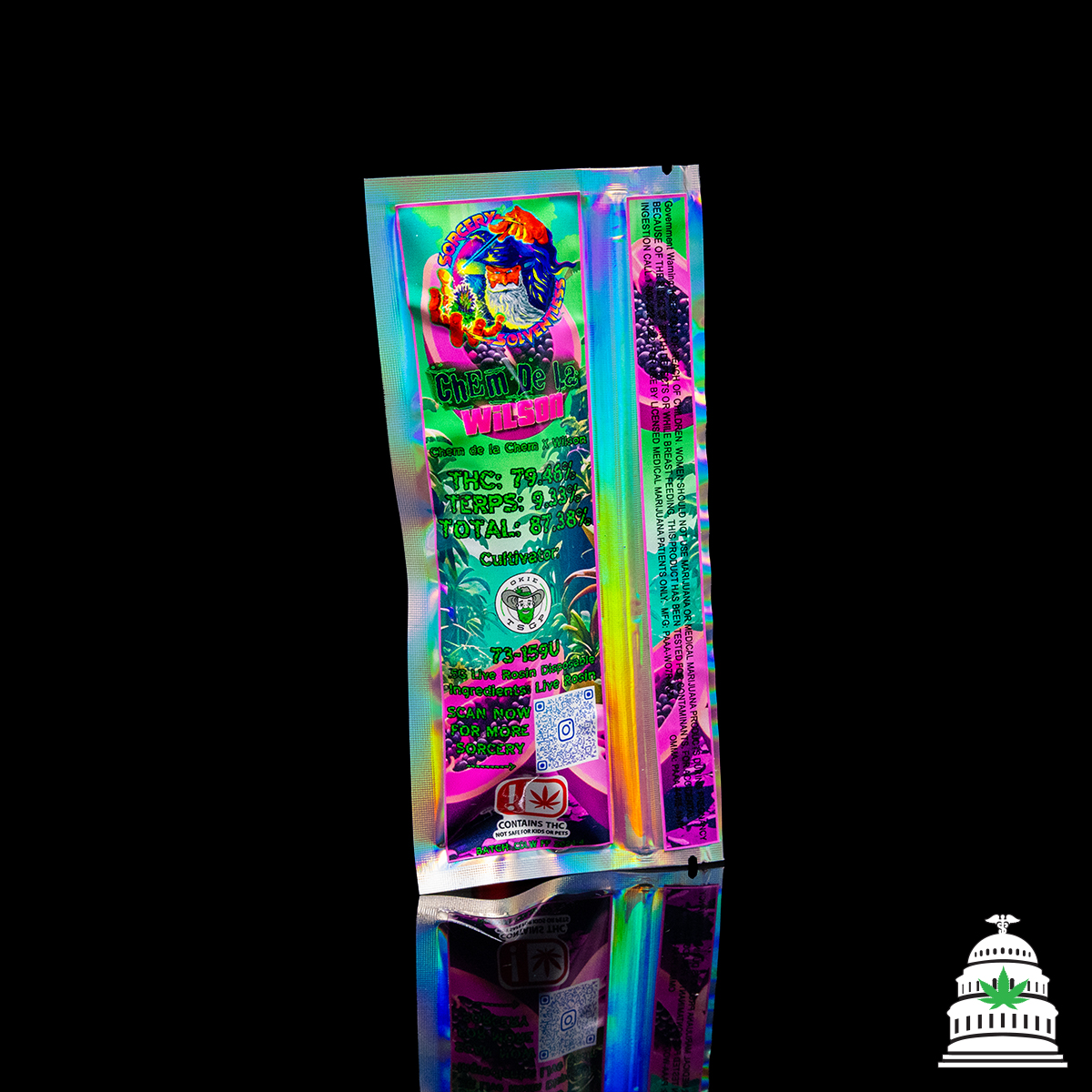 Photograph of product: Chem De La Wilson - Sorcery Rosin Disposable