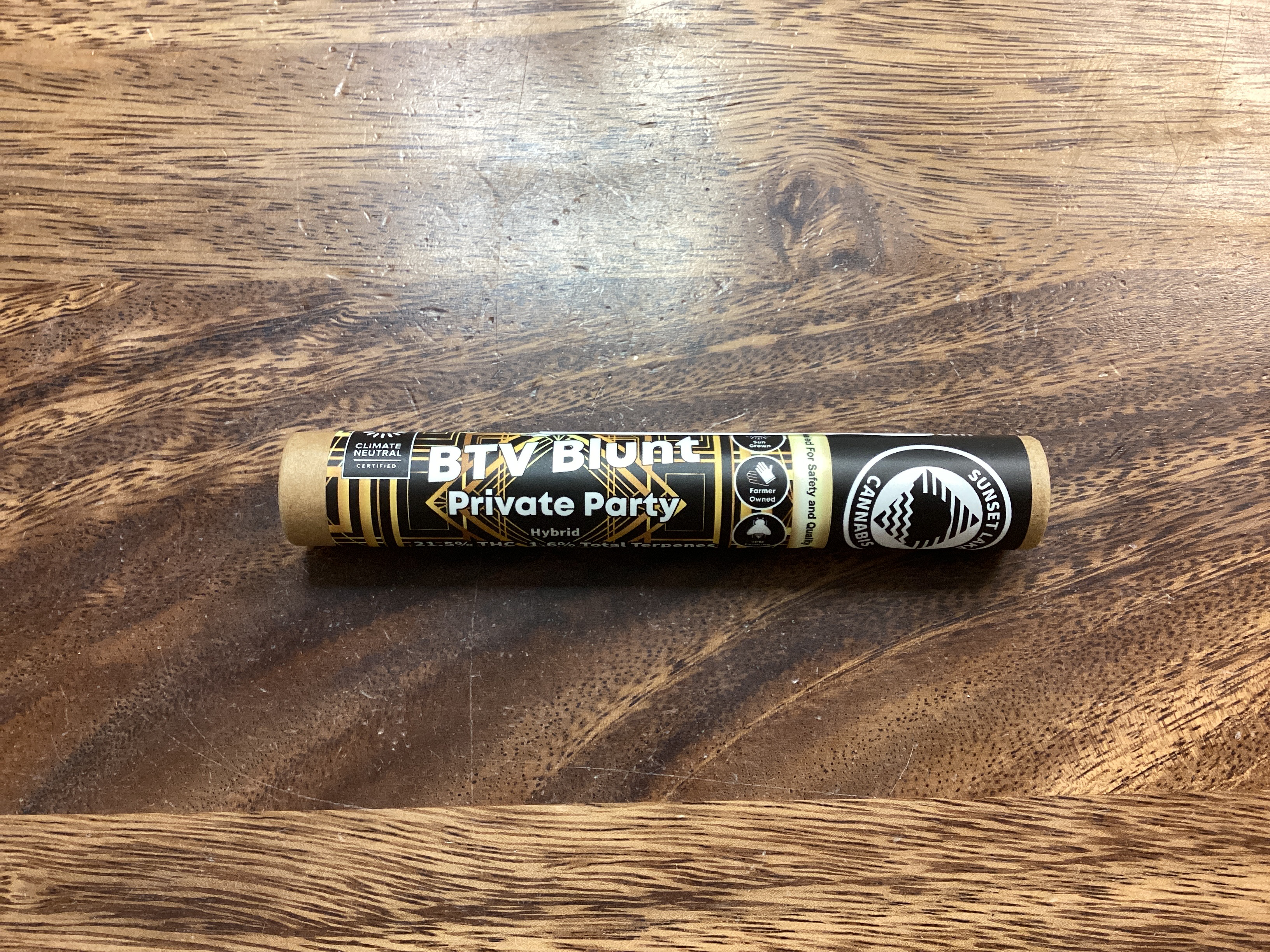 Photograph of product: Private Party- Blunt