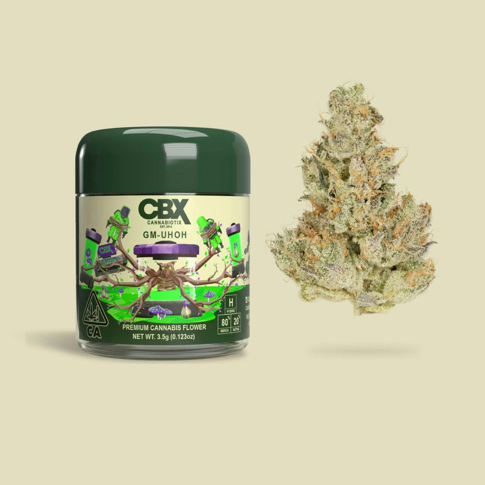 Photograph of product: CBX - GM-UhOh - 3.5g