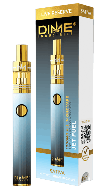 Photograph of product: Jet Fuel | 1g AIO Live Reserve - 