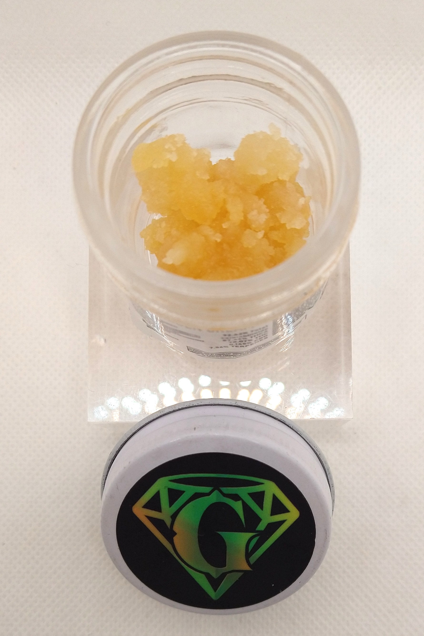 Photograph of product: GreenCo | Forbidden Cream | Resin Concentrate Oui'd