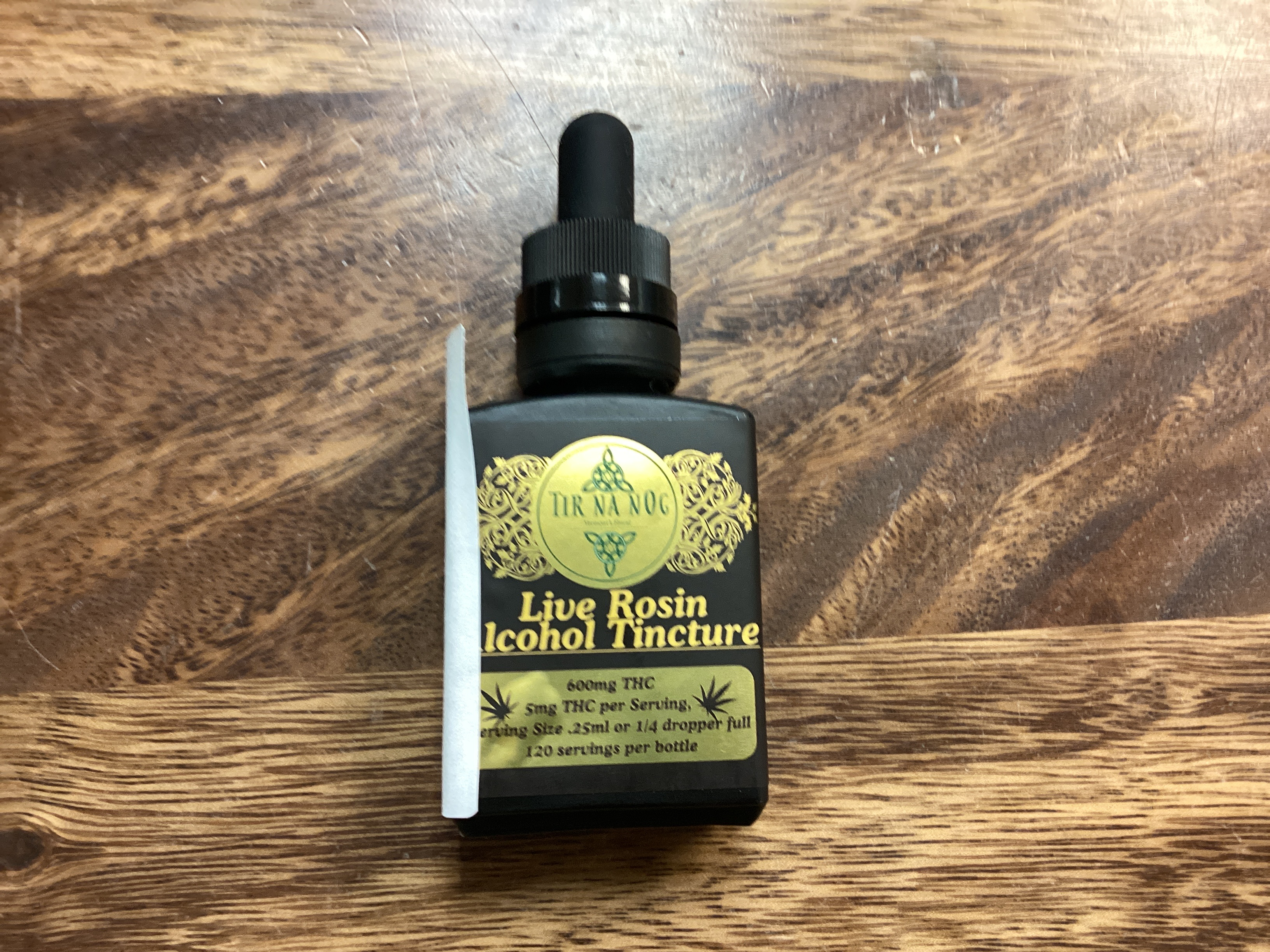 Photograph of product: TH-oui Live Rosin Alcohol Tincture