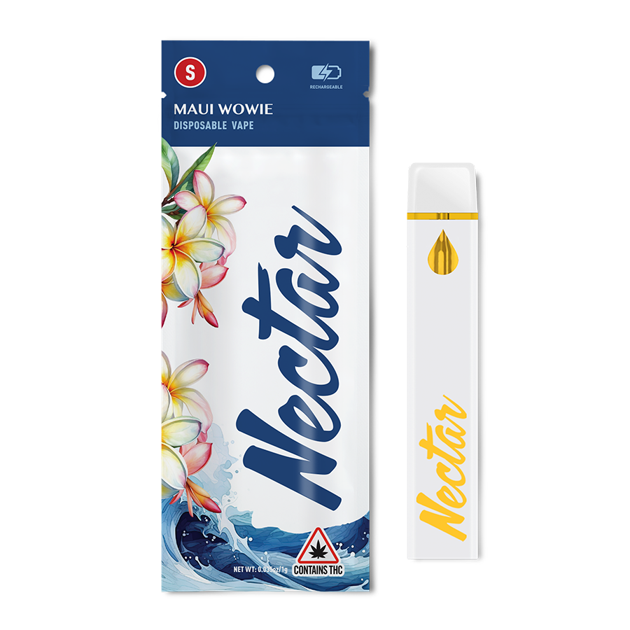 Photograph of product: Maui Wowie Disposable Vape | 1g | 92.46% TAC
