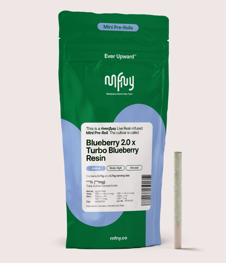 Photograph of product: MFNY | Rainbow Beltz 2.0 x Rainbow Beltz 2.0 Resin Infused Pre-Roll