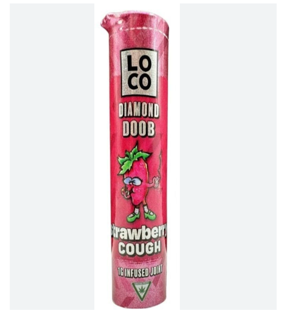 Photograph of product: 1g | Strawberry Cough (L)| Infused Pre-Roll