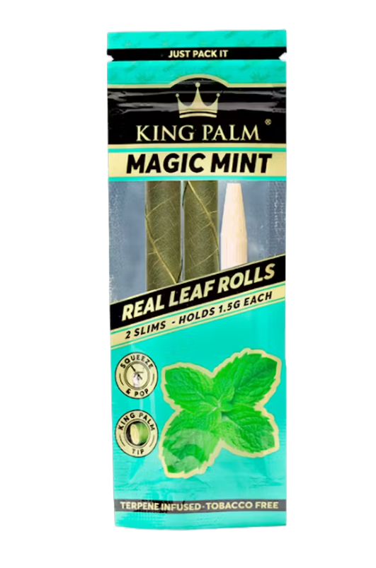 Photograph of product: 2PK King Palm Tips - Magic Mint