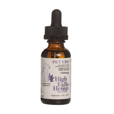 Photograph of Product: High Falls Hemp NY - Large Dog CBD - 750mg Tincture