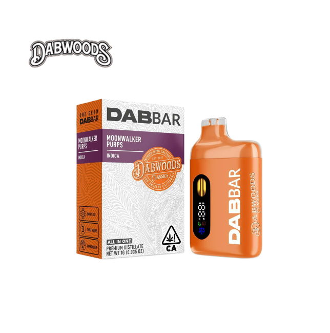 Photograph of product: MOONWALKER PURPS 1G ALL IN ONE DAB BAR