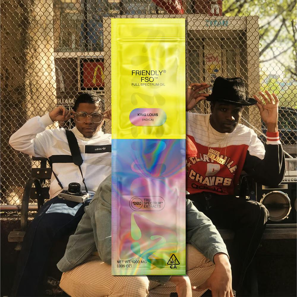 Photograph of product: Friendly | King Louis OG Full Spectrum Tincture | 1000mg