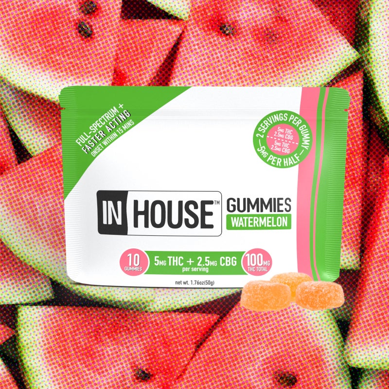 Photograph of product: Watermelon Gummies | 10pk 20 Servings