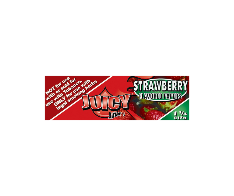 Photograph of product: Juicy Jay's | 1 1/4" Papers | Strawberry